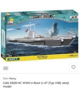 Klocki Cobi U-BOOT U 47 TYP VIIB