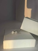 YES srebrne kolczyki serduszka z cyrkoniami