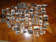 ZDJĘCIA Z LAT 1929-DO LAT 60-TYCH, UNIKATOWA KOLEKCJA AŻ 80 SZTUK!!