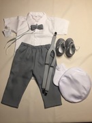 Elegancki strój na chrzest