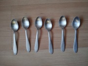 Łyżeczki NS STOJADŁA  PRL 6 sztuk 