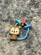 Grzechotka gryzak 2w1 zabawka dziecięca niemowlęca sensoryczna 2 w 1