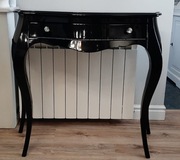 TOALETKA BIURKO KONSOLA GLAMOUR CZARNA LUDWIK