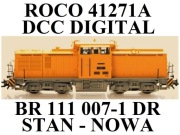 GLEDZIU KOLEJKA PIKO - LOKOMOTYWA ROCO BR 111 DCC 