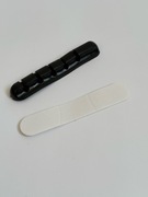 Organizer kabli 5-slotowy – uchwyt przewodów biurko/ściana/czarny