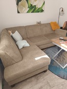 Narożnik z funkcją spania, stan idealny.