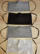 Maseczki ochronne bawełniane, profilowane