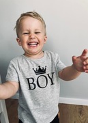 Naprasowanka Prasowanka BOY z KORONĄ 