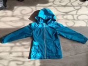 Niebieska / turkusowa kurtka Quechua 140 / 10 lat