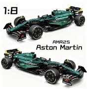 Klocki konstrukcyjne nie LEGO Bolid F1 1:8  Aston Martin 1912 elementów