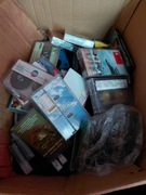 Zestaw kaset i plyt dvd 