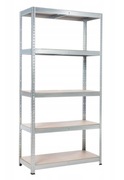 Regał metalowy 100 kg 180x90x40 cm R100 Metalkas