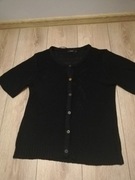 Sweter narzutka krótki rękaw paprika xl