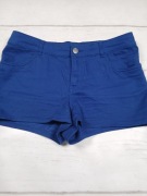 Granatowe szorty H&M Divided damskie rozmiar 38 krótkie spodenki letnie