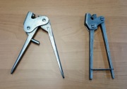PRL Plombownica, zaciskarka stalowa 2 szt. Lata 70/80 XX w. 