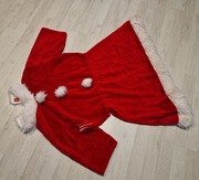 strój mikołajka elf skrzat mikołajkowa sukienka M L 2001