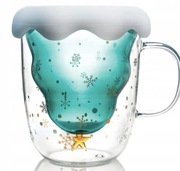 Szklanka, kubek termiczny  filiżanka - choinka