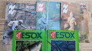 Zestaw gazet wędkarskich wędkarstwo wiadomości 1989 1990 esox 1994