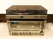 ITT HIFI, audiofilski zestaw, wzmacniacz, radio, gramofon, kolumny