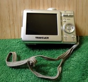 Aparat kompaktowy Traveler DC7900 ze wszystkimi akcesoriami