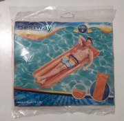 Materac dmuchany do pływania w kolorze pomarańczowym Bestway