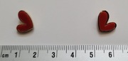 Kolczyki serduszka 