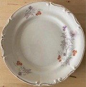 Duży porcelanowy talerz Tułowice lata 50 PRL półmisek polska porcelana