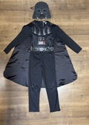 Przebranie kostium Star Wars Lord Wader z maską i peleryną r.122/128