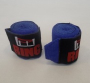 Owijki bandaże bokserskie Ring 2 m niebieskie