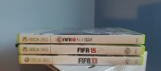 FIFA XBOX 360 3 GRY FIFA 13 15 18 ZESTAW PIŁKA NOŻNA
