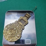 Wahadło z brązu do zegara portykowego