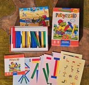 Zabawka układanka dla dzieci Patyczaki