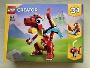 Czerwony smok Lego CREATOR 31145