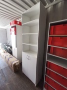 Regał 80x40x250 H250cm biały szafa szafka