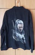 The Witcher kurtka jeansowa kolor czarny XXL