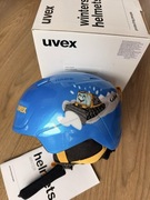 Kask narciarski UVEX MANIC 51-55cm dla dzieci NOWY