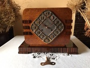 Zegar JUNGHANS WURTTEMBERG 1930 amsterdamskie art deco loft