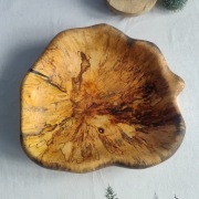 Misa z drewna - kasztanowiec, dekoracja, prezent