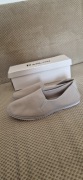 balerinki baleriny materiałowe rozm 38/39 szare beżowe