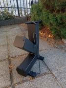 Piec piecyk rakietowy / kuchenka turystyczna 80x80x3 + pogrzebacz