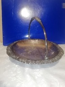 PRZEDWOJENNA PATERA ALPAKKA