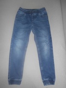 Spodnie Pepperts, r.152, ciemny dżins, joggery