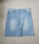 TU r. 46 SPÓDNICA JEANS NIEBIESKA 