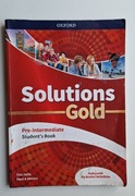 Solutions Gold Pre-Intermediate Student's Book