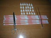 Carrera GO zestaw 24 podpory zaczepy do band + 6 band do rozbudowy toru