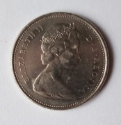 MONETA DWADZIEŚCIA PIĘĆ 25 CENTÓW 1978 KRÓLOWA ELŻBIETA II KANADA