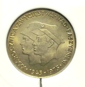 Moneta XXX Rocznica zwycięstwa nad faszyzmem 1975r. MS70 skrętka (87)