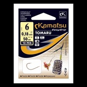Przypony Kamatsu 50cm Feeder Tomaru rozm. 12 10PCS 0,14mm 50cm