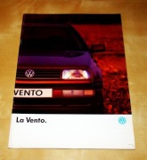 Prospekt Volkswagen Vento 1993 lekko uszkodzona okładka