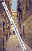 CHORWACJA CROATIA - Split Dalmacja - Ulica Złota Brama Porta Aurea ~1910